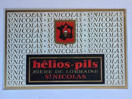 Fixé sous verre - sous-verre, helios-pils